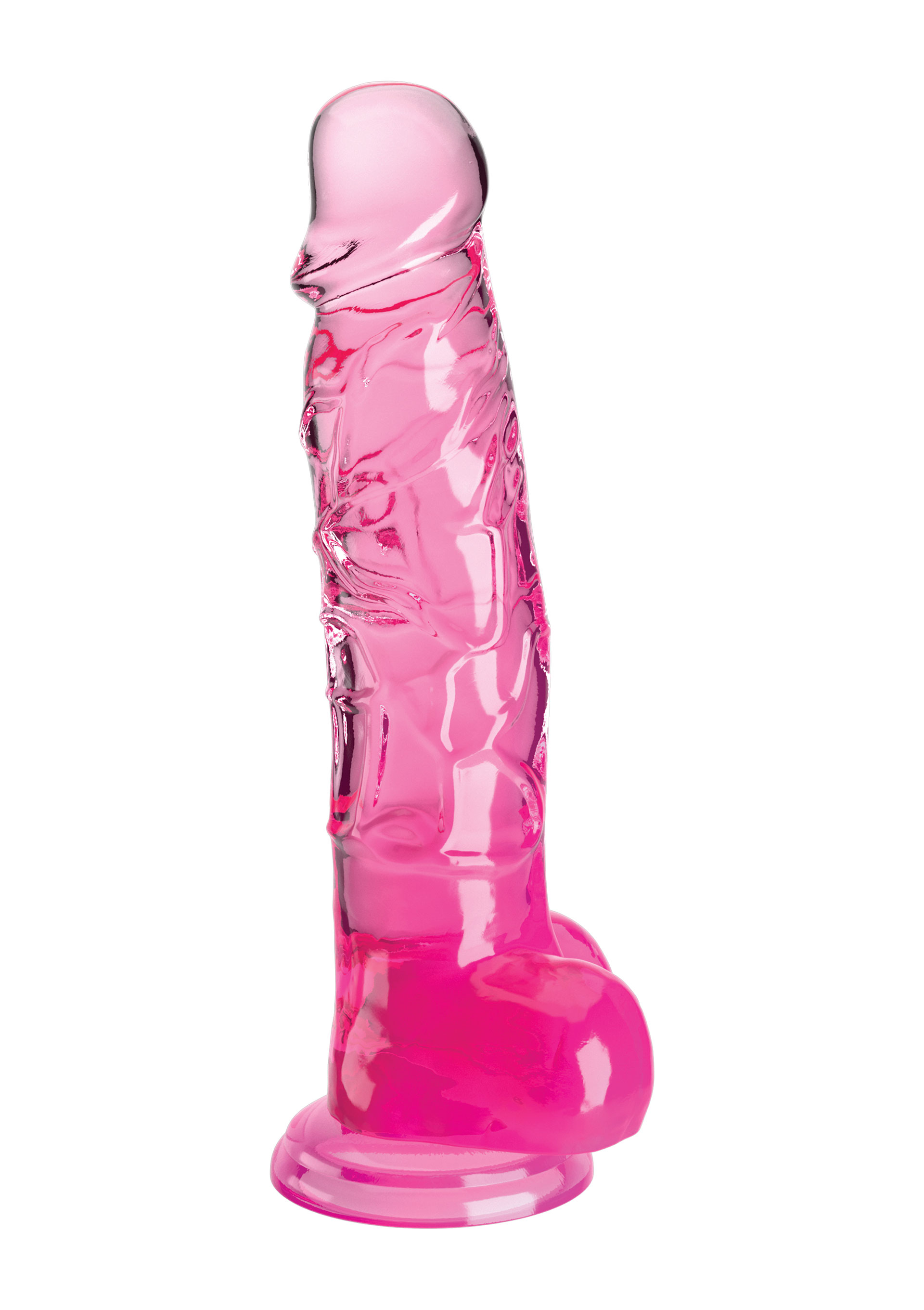 King Cock Clear Pink-20cm.